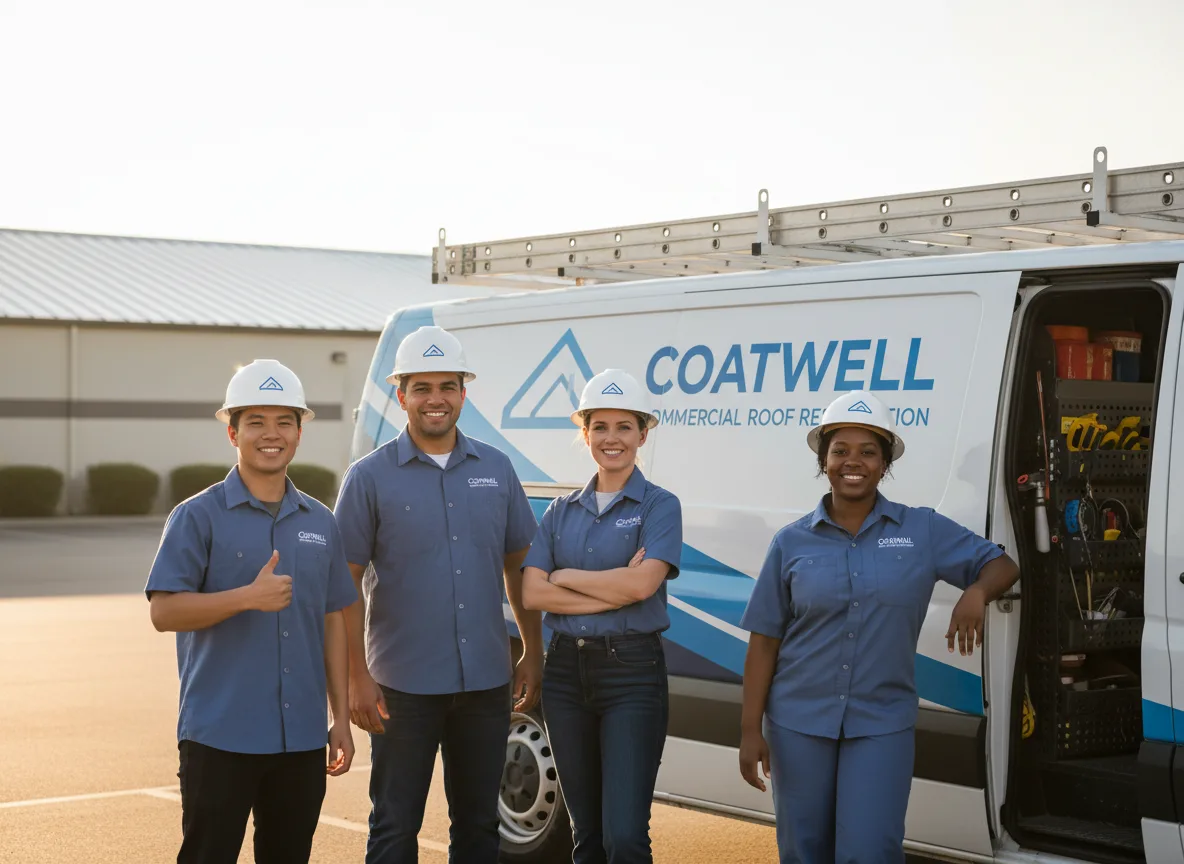 Commercial roof coating company in Morrison, OK